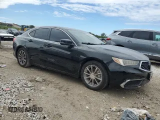 2019 Acura TLX with VIN 19UUB1F37KA009960, listed as a Copart auction lot 47013015 with 0 mi miles and Non Repairable. Bid and sale history available at carsss.com. Image 4.
