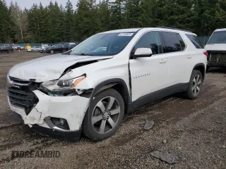 2019 Chevrolet Traverse LT Leather with VIN 1GNEVHKW5KJ297715, listed as a Copart auction lot 47140635 with 88,103 mi miles and Salvage Title. Bid and sale history available at carsss.com. Image 1.
