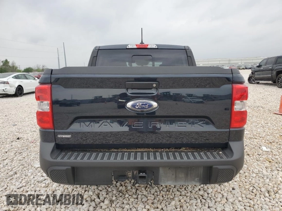 2023 Ford Maverick XL with VIN 3FTTW8E30PRA90063, listed as a Copart auction lot 51502685 with 34,133 mi miles and Salvage Title. Bid and sale history available at DreamBid. Image 6.