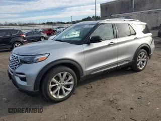 2022 Ford Explorer Platinum with VIN 1FM5K8HC2NGA20340, listed as a Copart auction lot 84828474 with 39,477 mi miles and Salvage Title. Bid and sale history available at carsss.com. Image 1.