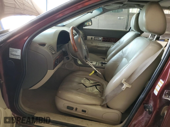 2004 Lincoln LS w/Base Pkg with VIN 1LNHM87A54Y608197, listed as a Copart auction lot 54514605 with 213,352 mi miles and Salvage Title. Bid and sale history available at carsss.com. Image 7.