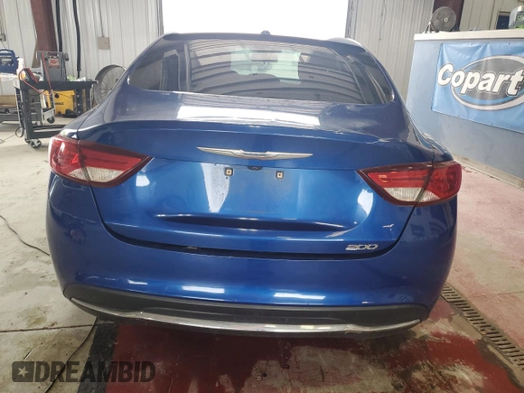 2015 Chrysler 200 Limited with VIN 1C3CCCAB1FN528457, listed as a Copart auction lot 63638205 with 243,823 mi miles and Salvage title. Bid and sale history available at DreamBid. Image 6.