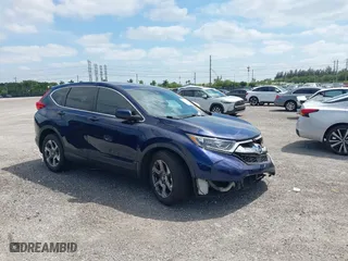 2018 Honda CR-V EX-L with VIN 5J6RW1H84JA012468, listed as a IAAI auction lot 41443998 with 57,685 mi miles. Bid and sale history available at carsss.com. Image 1.