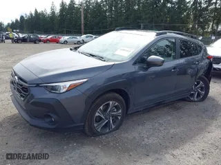 2024 Subaru Crosstrek Premium with VIN JF2GUADC8RH361442, listed as a IAAI auction lot 42004418 with 9,764 mi miles. Bid and sale history available at carsss.com. Image 2.
