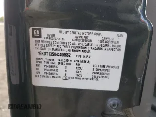 2004 GMC Envoy SLT z VIN 1GKDT13S042406662, wystawiony jako Copart lot #50523855 z przebiegiem 62 122 mil mil oraz Czysty tytuł • Clean title. Historia ofert i sprzedaży dostępna na DreamBid. Obrazek 13.