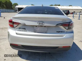2016 Hyundai Sonata Hybrid SE with VIN KMHE24L19GA013230, listed as a Copart auction lot 61847783 with 98,244 mi miles. Bid and sale history available at carsss.com. Image 6.