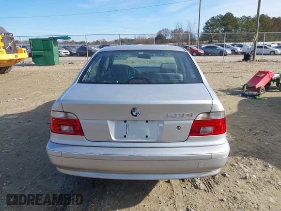 2002 BMW 5 Series 530iA with VIN WBADT63432CH85321, listed as a IAAI auction lot 41340351 with Not Provided miles. Bid and sale history available at carsss.com. Image 16.