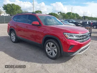2021 Volkswagen Atlas SE z VIN 1V2WR2CA3MC526612, wystawiony jako IAAI lot #41625077 z przebiegiem 70 856 mil mil oraz . Historia ofert i sprzedaży dostępna na DreamBid. Obrazek 1.