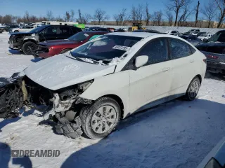 2017 Hyundai Accent SE z VIN KMHCT4AE5HU167587, wystawiony jako Copart lot #46037295 z przebiegiem 98 545 mil mil oraz Szkoda całkowita • Salvage title. Historia ofert i sprzedaży dostępna na DreamBid. Obrazek 1.