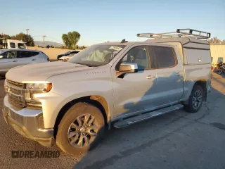2021 Chevrolet Silverado 1500 LT with VIN 3GCPWCET7MG132174, listed as a Copart auction lot 72809584 with 102,296 mi miles and Salvage Title. Bid and sale history available at DreamBid. Image 1.
