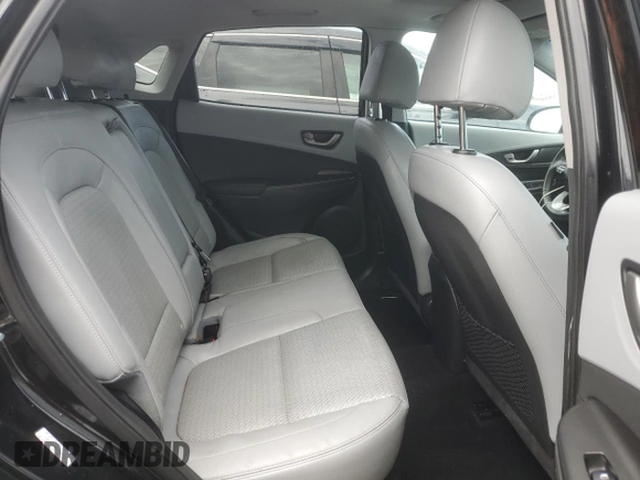2021 Hyundai Kona Ultimate with VIN KM8K53A56MU668059, listed as a Copart auction lot 74790014 with 17,252 mi miles and Non Repairable. Bid and sale history available at carsss.com. Image 11.
