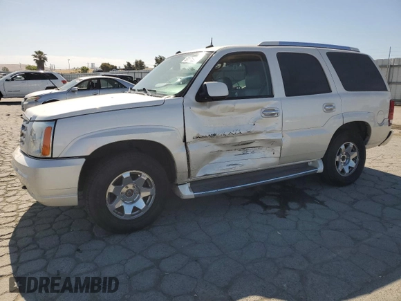2004 Cadillac Escalade z VIN 1GYEK63N04R184233, wystawiony jako Copart lot #58171595 z przebiegiem 212 741 mil mil oraz Szkoda całkowita • Salvage title. Historia ofert i sprzedaży dostępna na DreamBid. Obrazek 1.