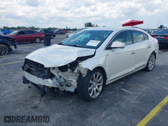 2012 Buick LaCrosse Touring with VIN 1G4GJ5G32CF185769, listed as a IAAI auction lot 42341525 with 138,774 mi miles and . Bid and sale history available at DreamBid. Image 2.
