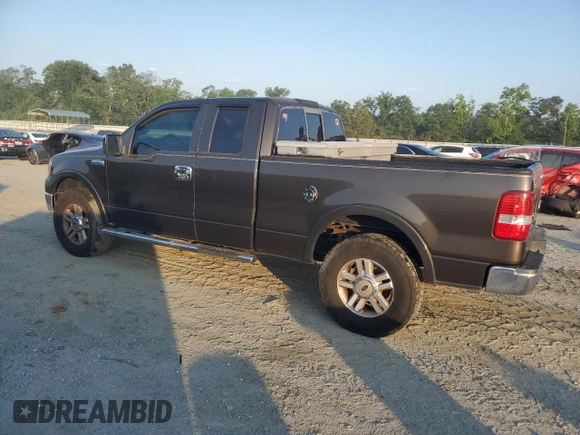 2005 Ford F-150 XLT with VIN 1FTPX12545NA15281, listed as a Copart auction lot 62342005 with 254,280 mi miles and Clean title. Bid and sale history available at DreamBid. Image 2.