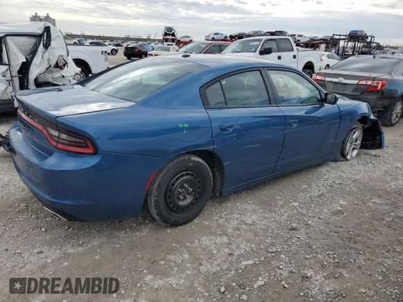 2022 Dodge Charger SXT with VIN 2C3CDXBG1NH255476, listed as a Copart auction lot 88088825 with 45,705 mi miles and Salvage Title. Bid and sale history available at DreamBid. Image 3.