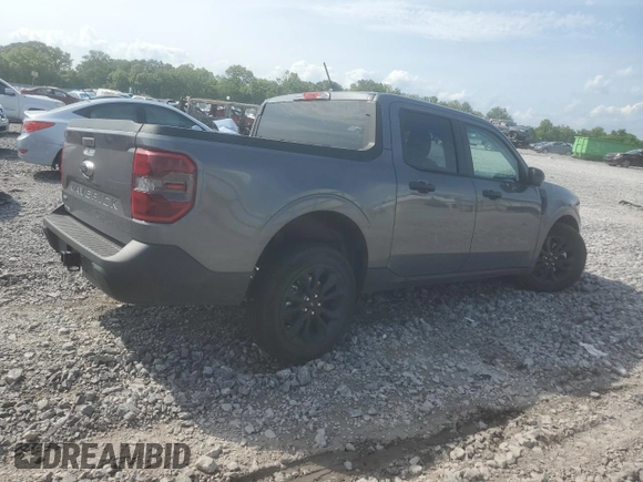 2024 Ford Maverick XLT with VIN 3FTTW8H34RRB36752, listed as a Copart auction lot 57611195 with 4,568 mi miles and Salvage title. Bid and sale history available at DreamBid. Image 3.