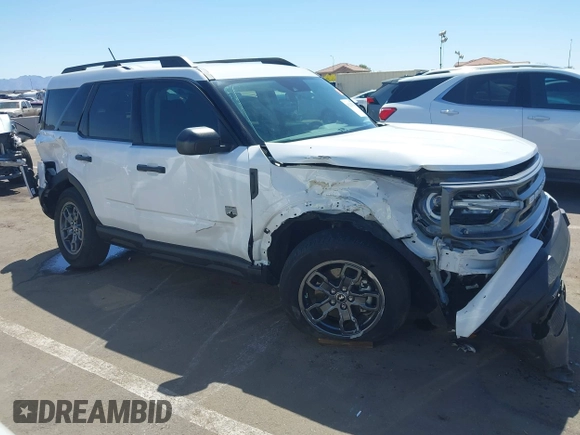 2023 Ford Bronco Sport Big Bend z VIN 3FMCR9B64PRD47457, wystawiony jako IAAI lot #42128716 z przebiegiem 40 451 mil mil oraz . Historia ofert i sprzedaży dostępna na DreamBid. Obrazek 6.