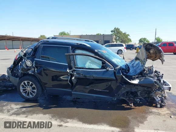 2019 Jeep Cherokee Latitude Plus with VIN 1C4PJLLB6KD154914, listed as a IAAI auction lot 42312708 with Not provided miles and . Bid and sale history available at DreamBid. Image 13.