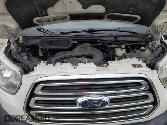 2015 Ford Transit XL with VIN 1FBZX2ZM1FKA62240, listed as a Copart auction lot 60873265 with 195,271 mi miles and Salvage title. Bid and sale history available at DreamBid. Image 12.