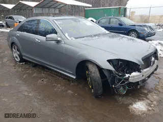 2012 Mercedes-Benz S-Class S 550 with VIN WDDNG7DB8CA431860, listed as a IAAI auction lot 41567341 with 93,729 mi miles. Bid and sale history available at carsss.com. Image 1.