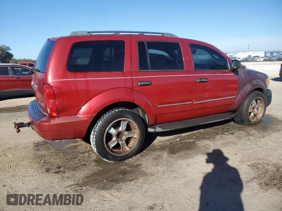 2007 Dodge Durango Limited with VIN 1D8HD58257F561121, listed as a Copart auction lot 81797554 with 198,887 mi miles and Salvage title. Bid and sale history available at DreamBid. Image 3.