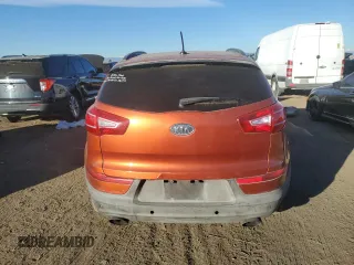2011 Kia Sportage SX with VIN KNDPCCA63B7164881, listed as a Copart auction lot 81780484 with 126,153 mi miles and Salvage Title. Bid and sale history available at carsss.com. Image 6.