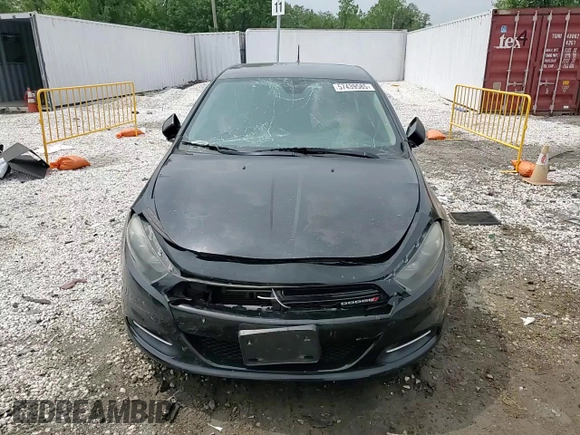 2015 Dodge Dart SXT with VIN 1C3CDFBBXFD309354, listed as a Copart auction lot 57439585 with 139,064 mi miles and Salvage title. Bid and sale history available at DreamBid. Image 13.