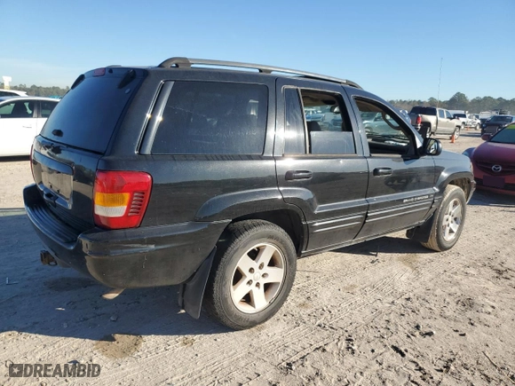 2002 Jeep Grand Cherokee Limited with VIN 1J8GW58SX2C286904, listed as a Copart auction lot 84749214 with 0 mi miles and Clean Title. Bid and sale history available at carsss.com. Image 3.