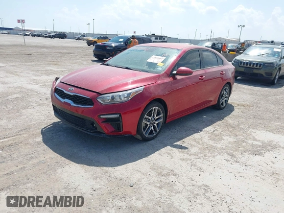 2019 Kia Forte S with VIN 3KPF34AD8KE028617, listed as a IAAI auction lot 41857642 with 101,171 mi miles. Bid and sale history available at carsss.com. Image 2.