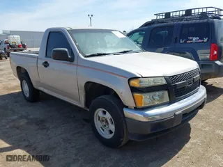 2005 Chevrolet Colorado Z85 with VIN 1GCCS148758222962, listed as a IAAI auction lot 41851102 with 163,819 mi miles. Bid and sale history available at carsss.com. Image 1.