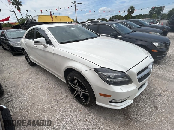 2013 Mercedes-Benz CLS-Class CLS 550 with VIN WDDLJ7DB1DA072913, listed as a Copart auction lot 54421065 with 130,265 mi miles and Clean Title. Bid and sale history available at carsss.com. Image 1.