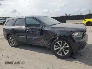 2014 Dodge Durango R/T with VIN 1C4SDHCT6EC405481, listed as a Copart auction lot 56023485 with 166,880 mi miles and Clean title. Bid and sale history available at DreamBid. Image 4.