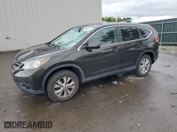 2014 Honda CR-V EX z VIN 5J6RM4H59EL027894, wystawiony jako Copart lot #58636255 z przebiegiem 120 759 mil mil oraz Szkoda całkowita • Salvage title. Historia ofert i sprzedaży dostępna na DreamBid. Obrazek 1.