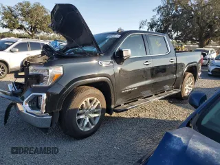 2022 GMC Sierra 1500 Limited SLT with VIN 3GTP8DED3NG125460, listed as a Copart auction lot 88563475 with 0 mi miles and Salvage Title. Bid and sale history available at carsss.com. Image 1.