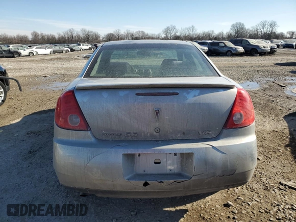 2007 Pontiac G6 with VIN 1G2ZG58N974276264, listed as a Copart auction lot 42983465 with 86,367 mi miles and Salvage Title. Bid and sale history available at carsss.com. Image 6.
