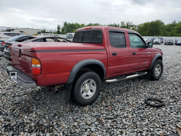 2004 Toyota Tacoma PreRunner with VIN 5TEGM92N54Z358832, listed as a Copart auction lot 59558895 with 229,796 mi miles and Salvage title. Bid and sale history available at DreamBid. Image 3.
