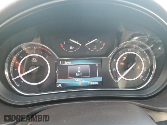 2016 Buick Regal Premium II with VIN 2G4GS5GX4G9163965, listed as a Copart auction lot 61925115 with 54,502 mi miles and Clean title. Bid and sale history available at DreamBid. Image 9.