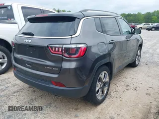 2021 Jeep Compass Limited with VIN 3C4NJCCB6MT523419, listed as a IAAI auction lot 42034333 with 22,080 mi miles. Bid and sale history available at carsss.com. Image 4.