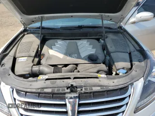 2012 Hyundai Equus Signature with VIN KMHGH4JHXCU051341, listed as a Copart auction lot 46582205 with 161,776 mi miles and Clean title. Bid and sale history available at DreamBid. Image 11.