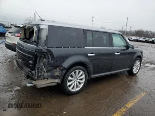 2015 Ford Flex SEL with VIN 2FMHK6C85FBA14416, listed as a Copart auction lot 47517035 with 115,126 mi miles and Clean Title. Bid and sale history available at carsss.com. Image 3.