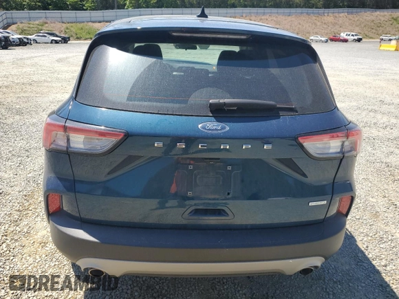 2020 Ford Escape S with VIN 1FMCU0F60LUB93370, listed as a Copart auction lot 54929985 with 52,354 mi miles and Salvage title. Bid and sale history available at DreamBid. Image 6.