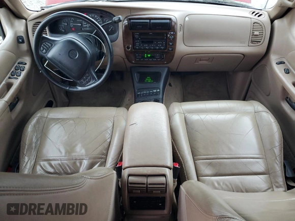 2001 Mercury Mountaineer with VIN 4M2ZU86P11UJ00675, listed as a Copart auction lot 78662034 with 175,433 mi miles and Salvage title. Bid and sale history available at DreamBid. Image 8.