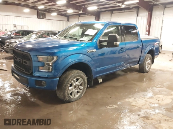 2016 Ford F-150 XLT with VIN 1FTEW1EF4GFB15022, listed as a IAAI auction lot 41524851 with 65,754 mi miles and . Bid and sale history available at DreamBid. Image 17.