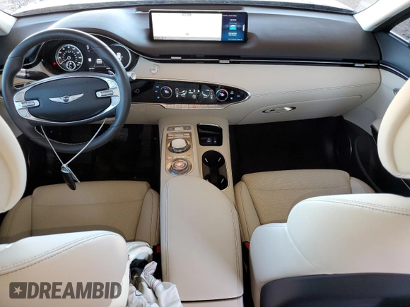 2024 Genesis GV70 2.5T with VIN 5NMMADTB8RH016074, listed as a Copart auction lot 53210695 with 4,068 mi miles and Salvage title. Bid and sale history available at DreamBid. Image 8.