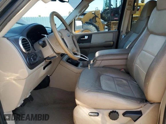 2004 Ford Expedition Eddie Bauer with VIN 1FMPU18L74LB29764, listed as a Copart auction lot 60397795 with 163,593 mi miles and Salvage title. Bid and sale history available at DreamBid. Image 7.