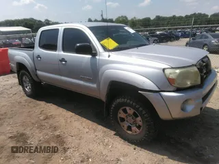 2008 Toyota Tacoma PreRunner with VIN 3TMJU62N08M050975, listed as a IAAI auction lot 42428276 with 161,293 mi miles and . Bid and sale history available at DreamBid. Image 1.