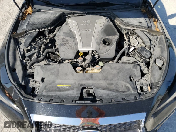 2018 Infiniti Q50 Sport with VIN JN1EV7AP4JM350319, listed as a Copart auction lot 43225935 with 97,332 mi miles and Salvage Title. Bid and sale history available at carsss.com. Image 11.