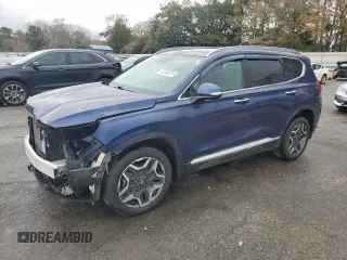 2023 Hyundai Santa Fe Limited with VIN 5NMS44AL9PH510032, listed as a Copart auction lot 42180375 with 20,802 mi miles and Salvage Title. Bid and sale history available at carsss.com. Image 1.