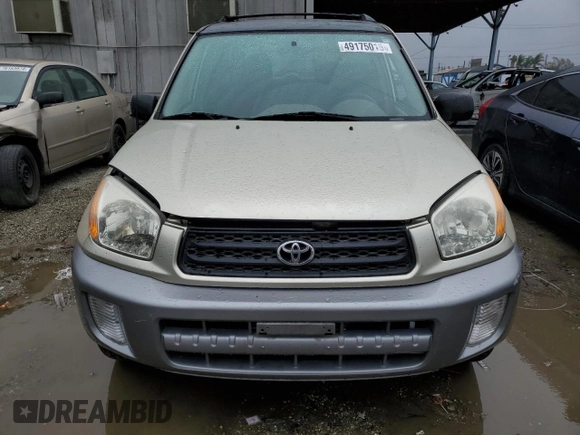 2003 Toyota RAV4 with VIN JTEGH20V330098598, listed as a Copart auction lot 49175015 with 203,886 mi miles and Clean Title. Bid and sale history available at DreamBid. Image 5.