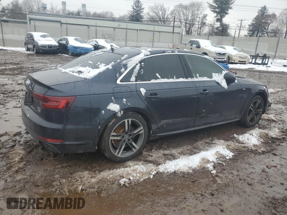 2018 Audi A4 Premium Plus z VIN WAULMAF46JN006954, wystawiony jako Copart lot #44531065 z przebiegiem 86 121 mil mil oraz Szkoda całkowita • Salvage title. Historia ofert i sprzedaży dostępna na DreamBid. Obrazek 3.